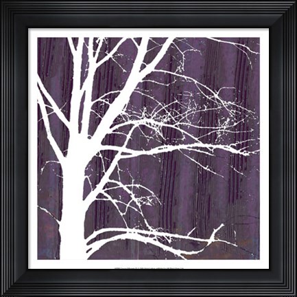 Framed Aurora Silhouette IV Print