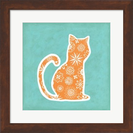 Framed Animal Prints II Print