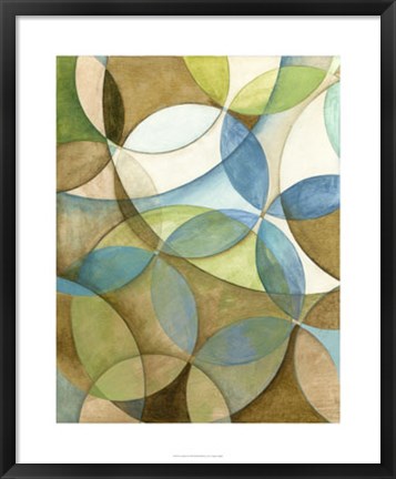 Framed Circulate I Print