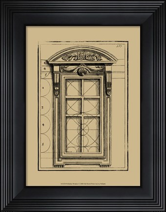 Framed Palladian Window Print