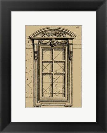 Framed Palladian Window Print