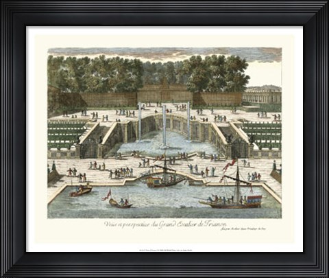 Framed View of France I Print