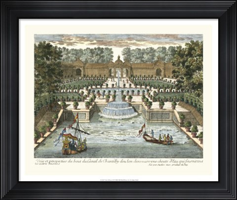 Framed View of France II Print