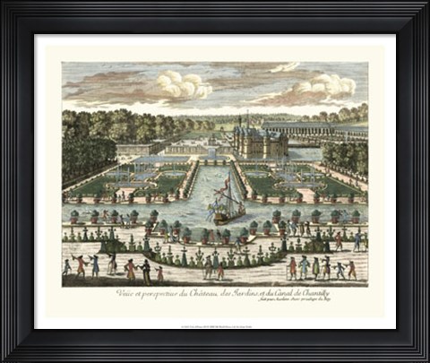Framed View of France III Print