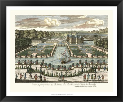 Framed View of France III Print