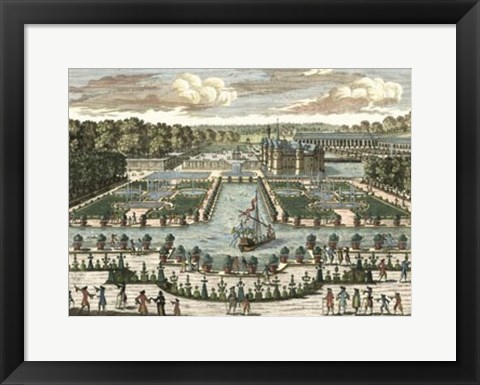 Framed View of France III Print