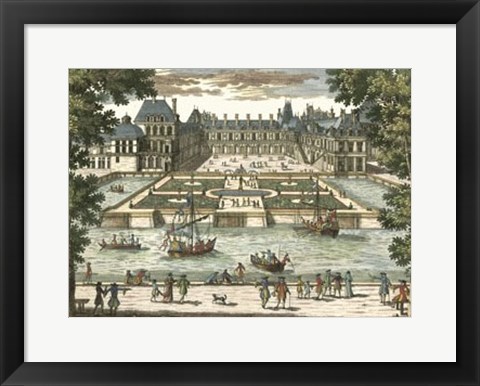 Framed View of France IV Print