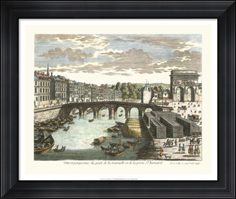 Framed View of France V Print