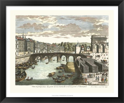 Framed View of France V Print