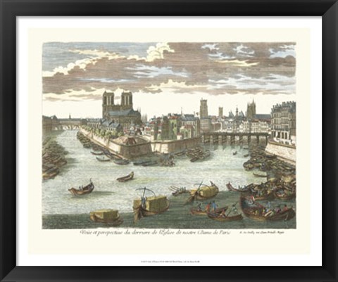Framed View of France VII Print
