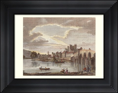 Framed Castle at Wexford Print