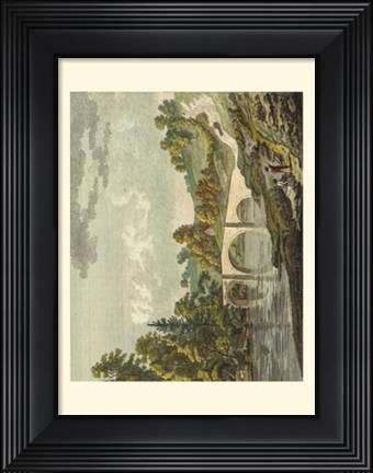 Framed Bridge near Clerk Castle Print