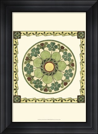 Framed Arts &amp; Crafts Plate II Print