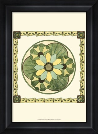 Framed Arts &amp; Crafts Plate IV Print