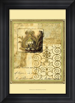 Framed Gateway Finial I Print