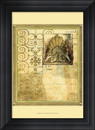 Framed Gateway Finial II Print
