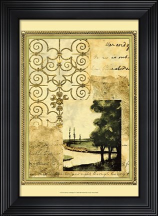 Framed Gateway Landscape II Print
