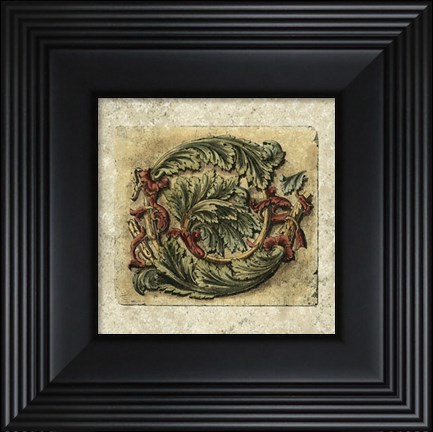 Framed Decorative Frieze III Print