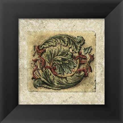 Framed Decorative Frieze III Print