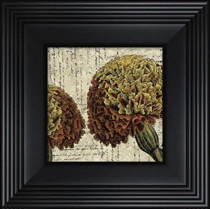 Framed Vintage Composition IV Print