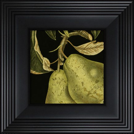Framed Dramatic Pear Print