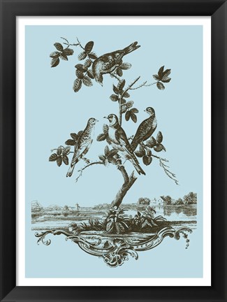 Framed Avian Toile I Print