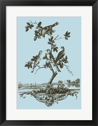 Framed Avian Toile I Print