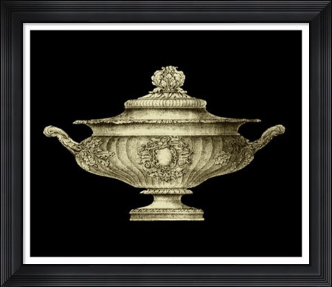 Framed Garden Antiquities II Print