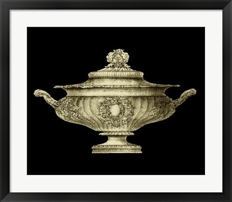 Framed Garden Antiquities II Print