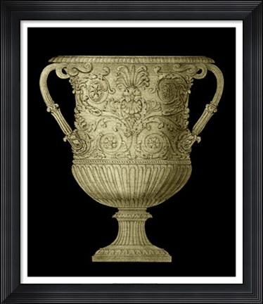 Framed Garden Antiquities V Print