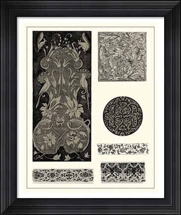 Framed Baroque Details II Print