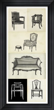 Framed Parlor Tableau II Print