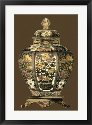 Framed Amber Porcelain II Print