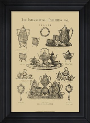 Framed International Silver Print