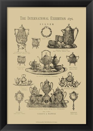 Framed International Silver Print