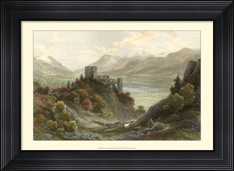 Framed Ruins of Brunnenburg Print
