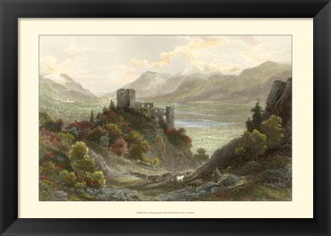Framed Ruins of Brunnenburg Print