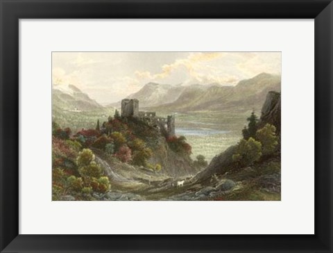 Framed Ruins of Brunnenburg Print