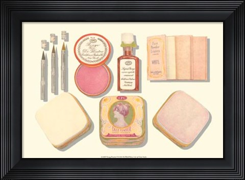 Framed Vintage Boudoir I Print