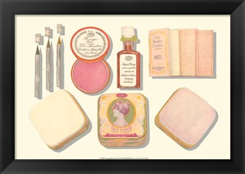 Framed Vintage Boudoir I Print