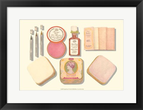 Framed Vintage Boudoir I Print