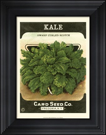 Framed Kale Print