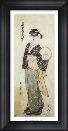 Framed Front View of Ohisa Print