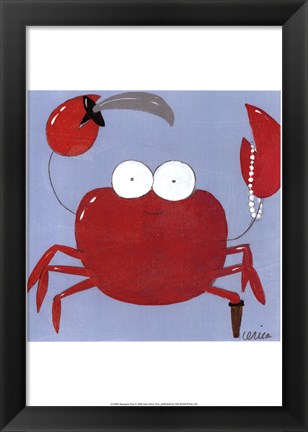 Framed Barnacle Pete Print