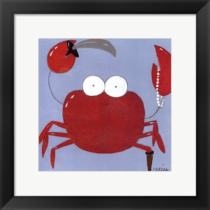 Framed Barnacle Pete Print