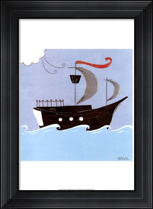 Framed Avast! Print