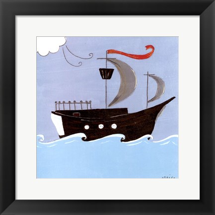 Framed Avast! Print