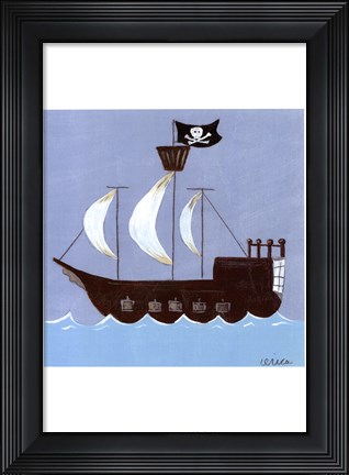 Framed Ahoy! Print
