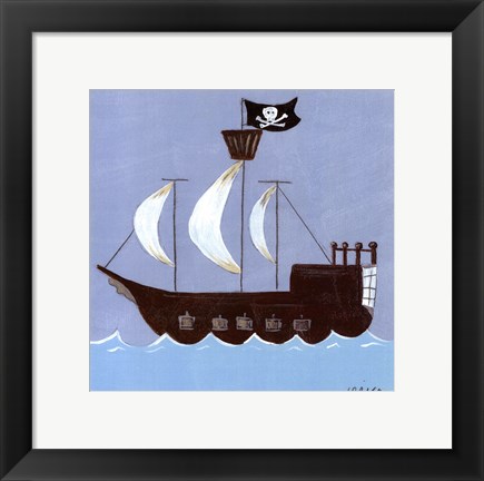 Framed Ahoy! Print