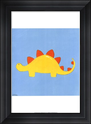 Framed Stegosaurus Print